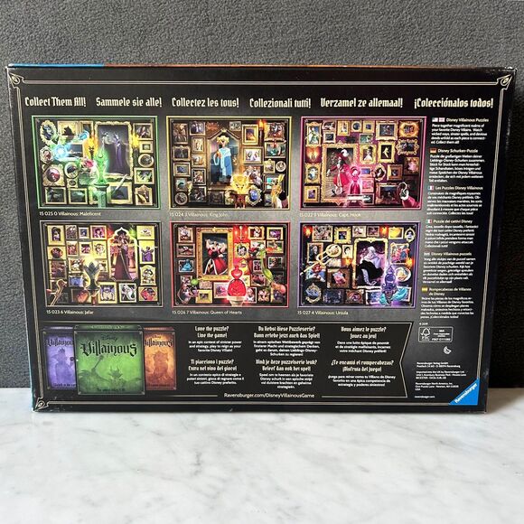 Ravensburger Disney Villainous Prince John 1000 Piece Puzzle - Complete - Picture 6 of 8